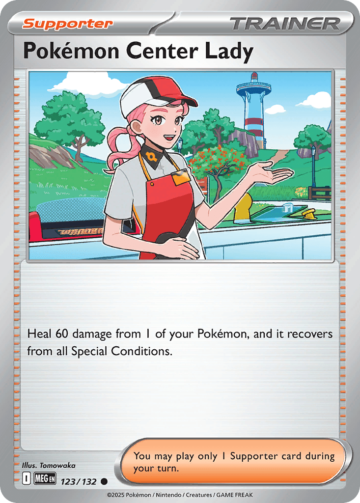Dama do Centro Pokémon (123/132)
