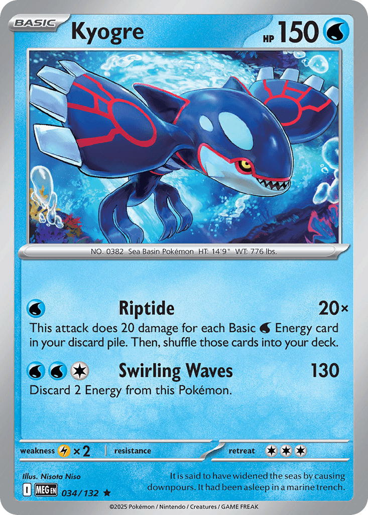 Kyogre (034/132)