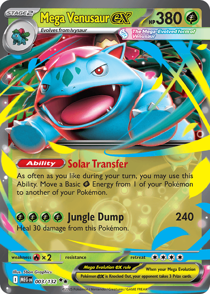 Mega Venusaur ex (003/132)