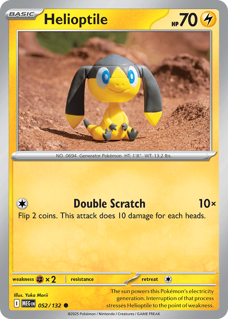 Helioptile (052/132)