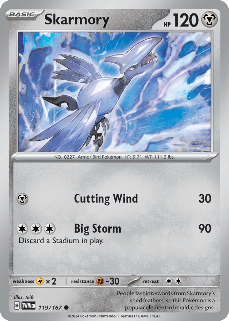 Skarmory (119/167)