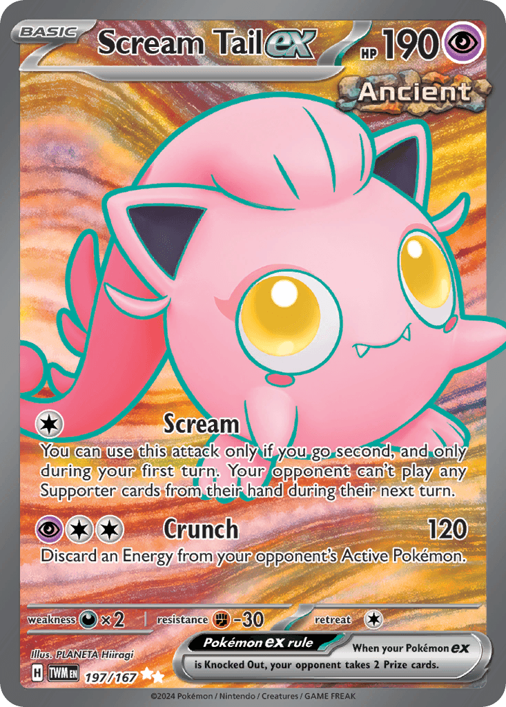 Scream Tail ex (197/167)