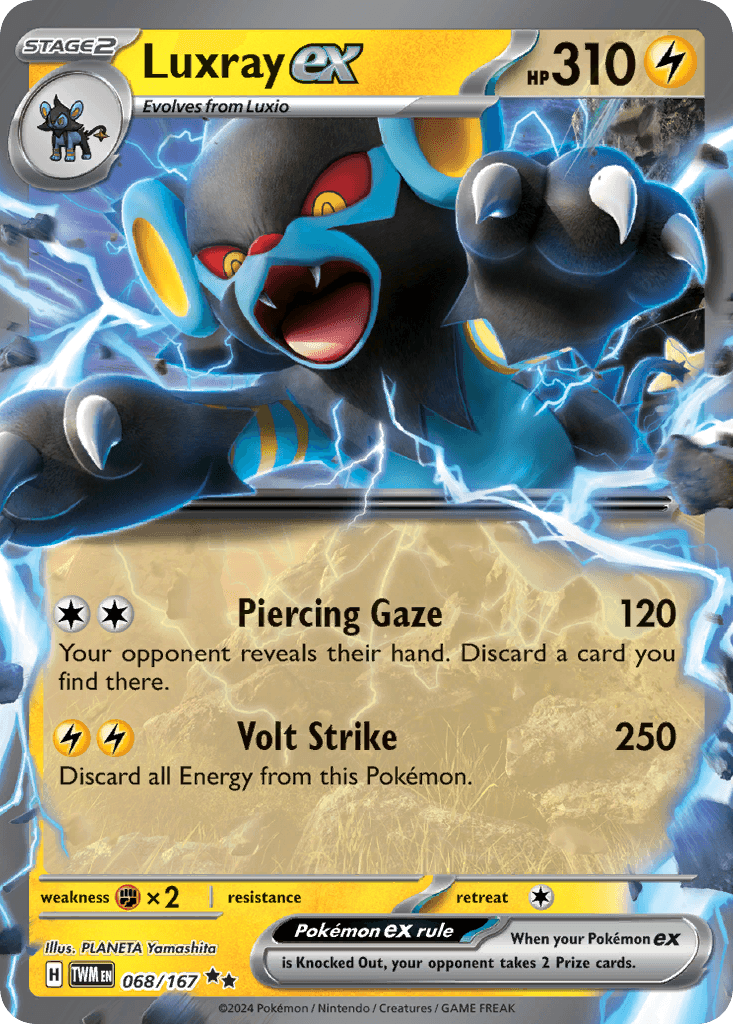 Luxray ex (068/167)