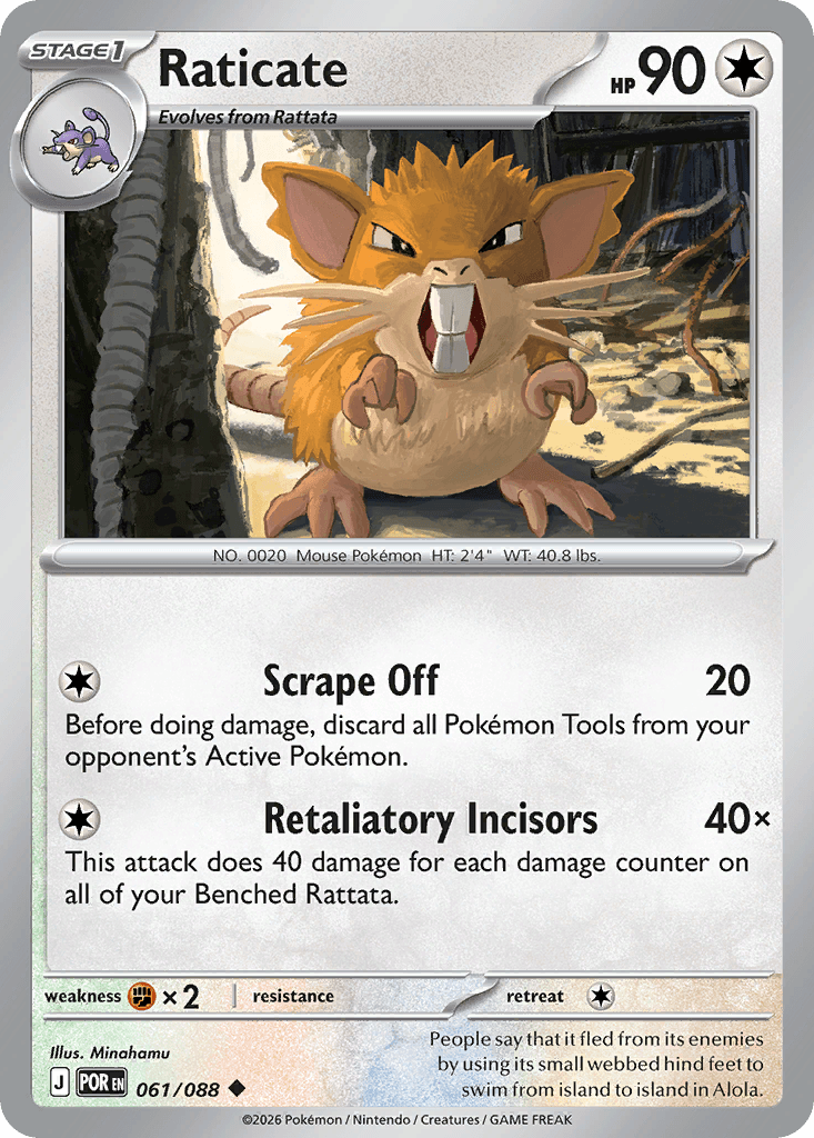 Raticate (061/088)
