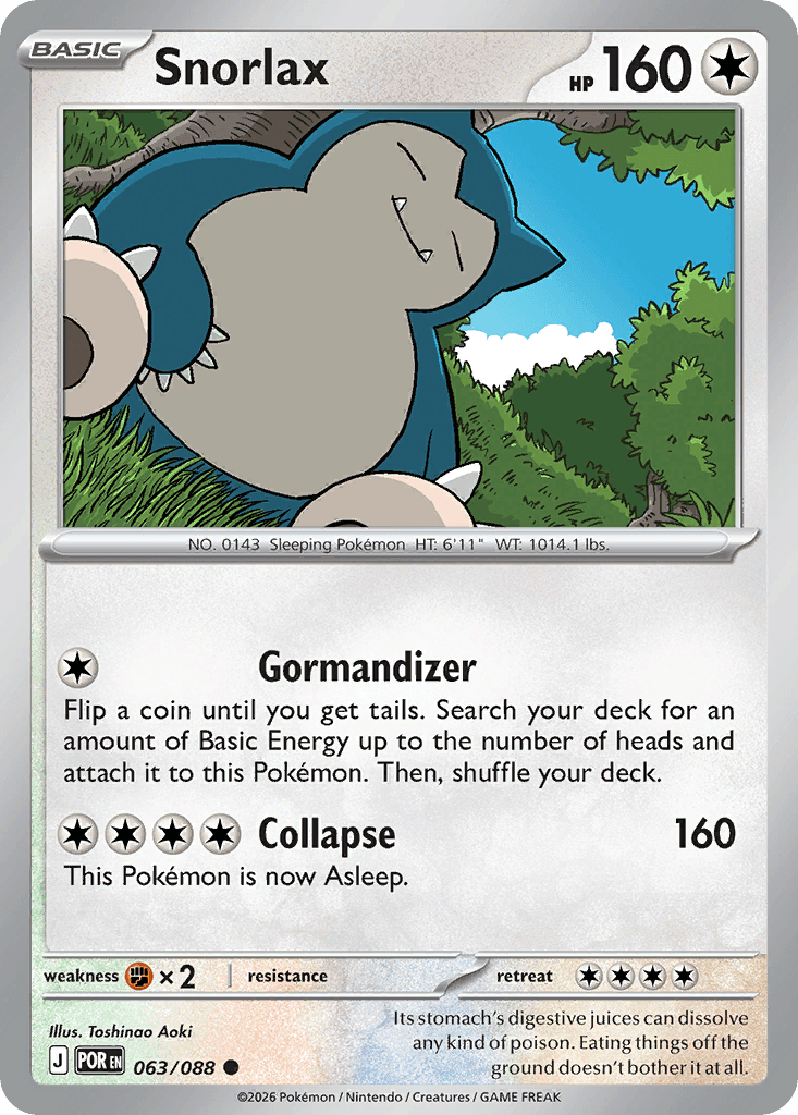 Snorlax (063/088)