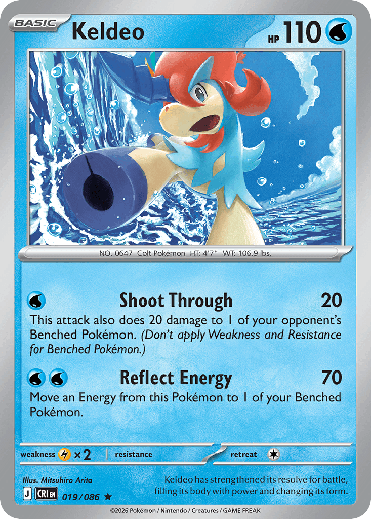 Keldeo (019/086)